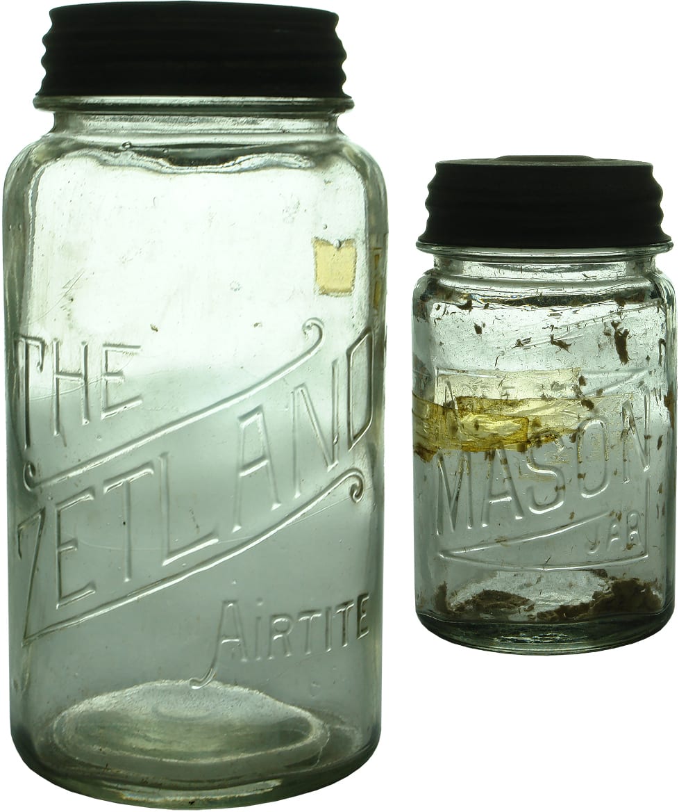 Old Fruit Preserving Jars