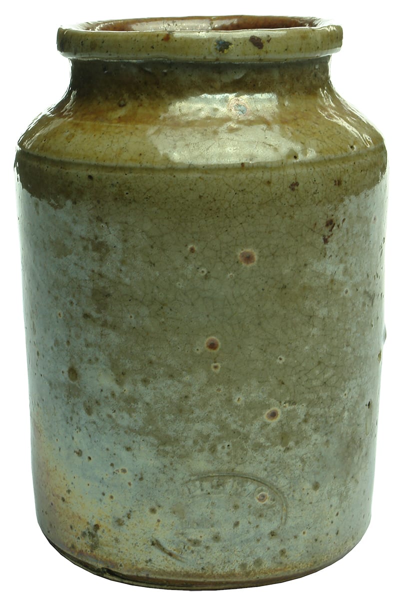 Mills Pier Murray Streets Perth Salt Glaze Jar