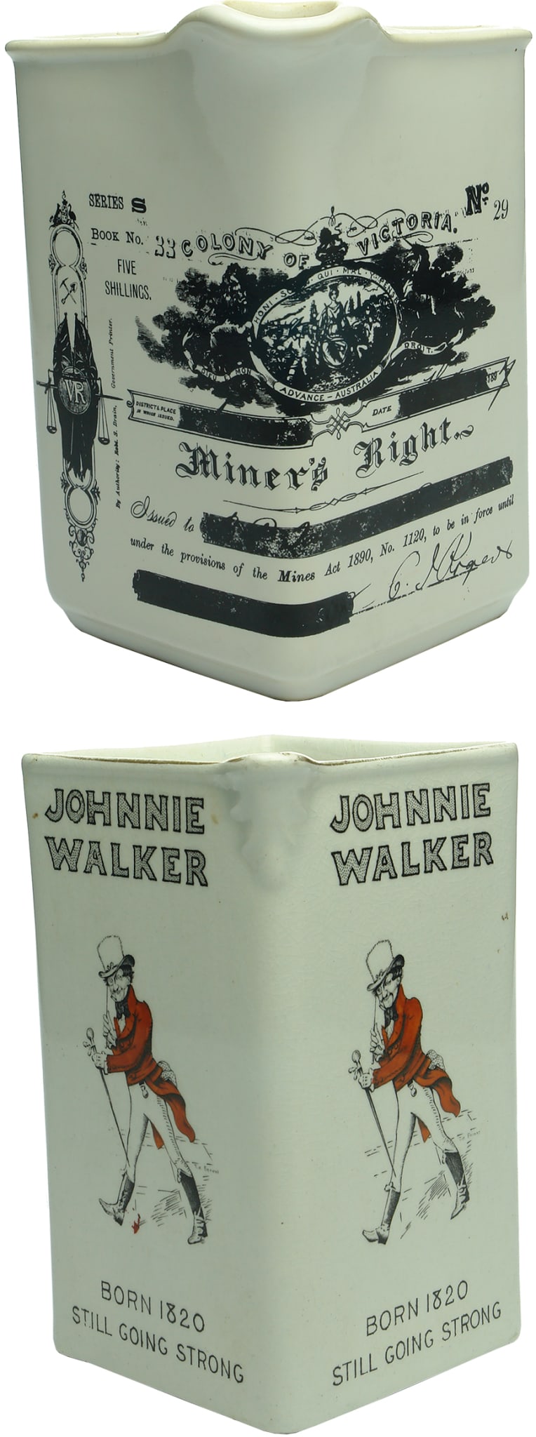 Vintage Advertising Water Jugs