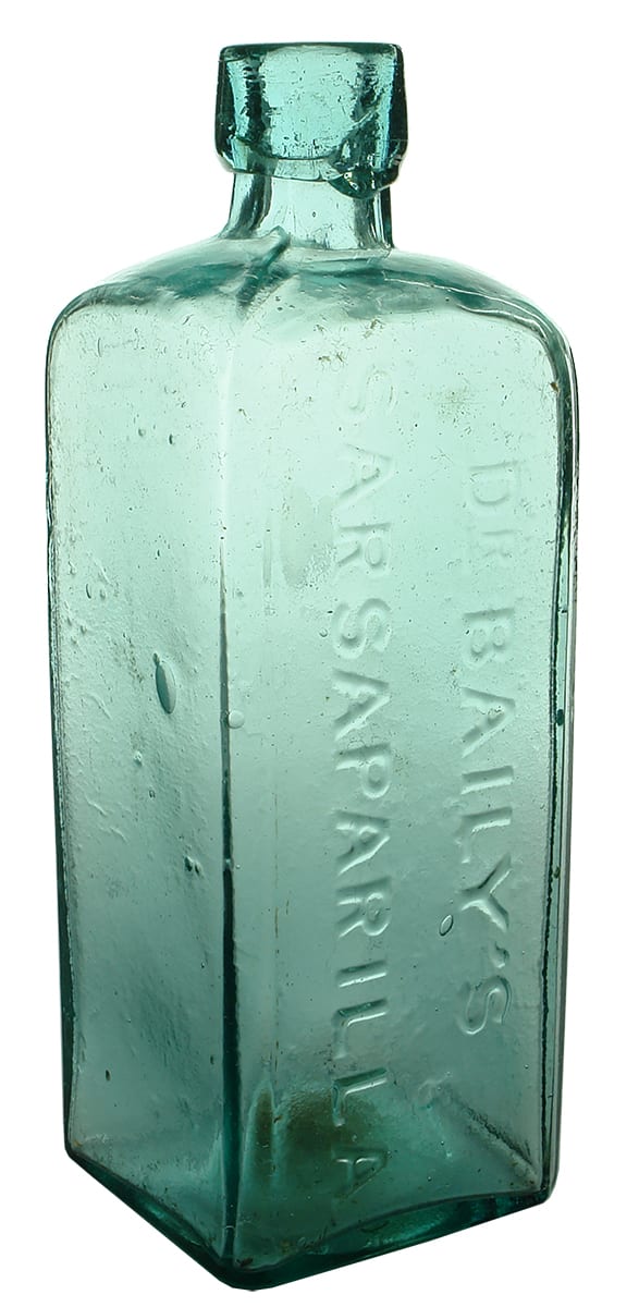 Dr Baily's Sarsaparilla Antique Bottle