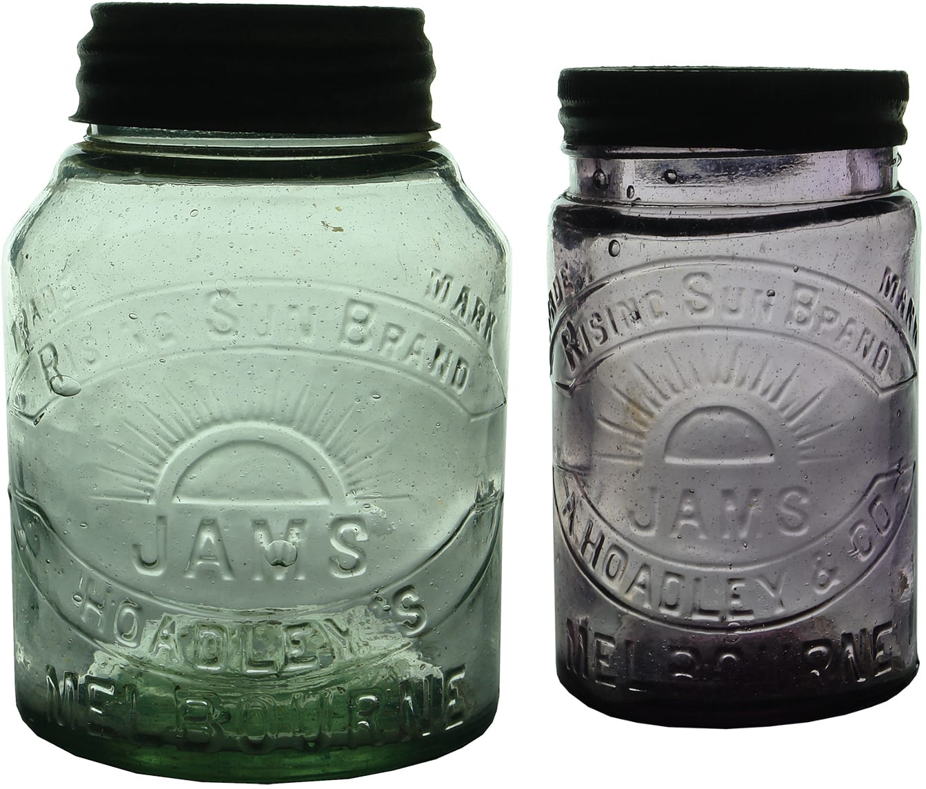 Hoadley's Screw top Jam Jars