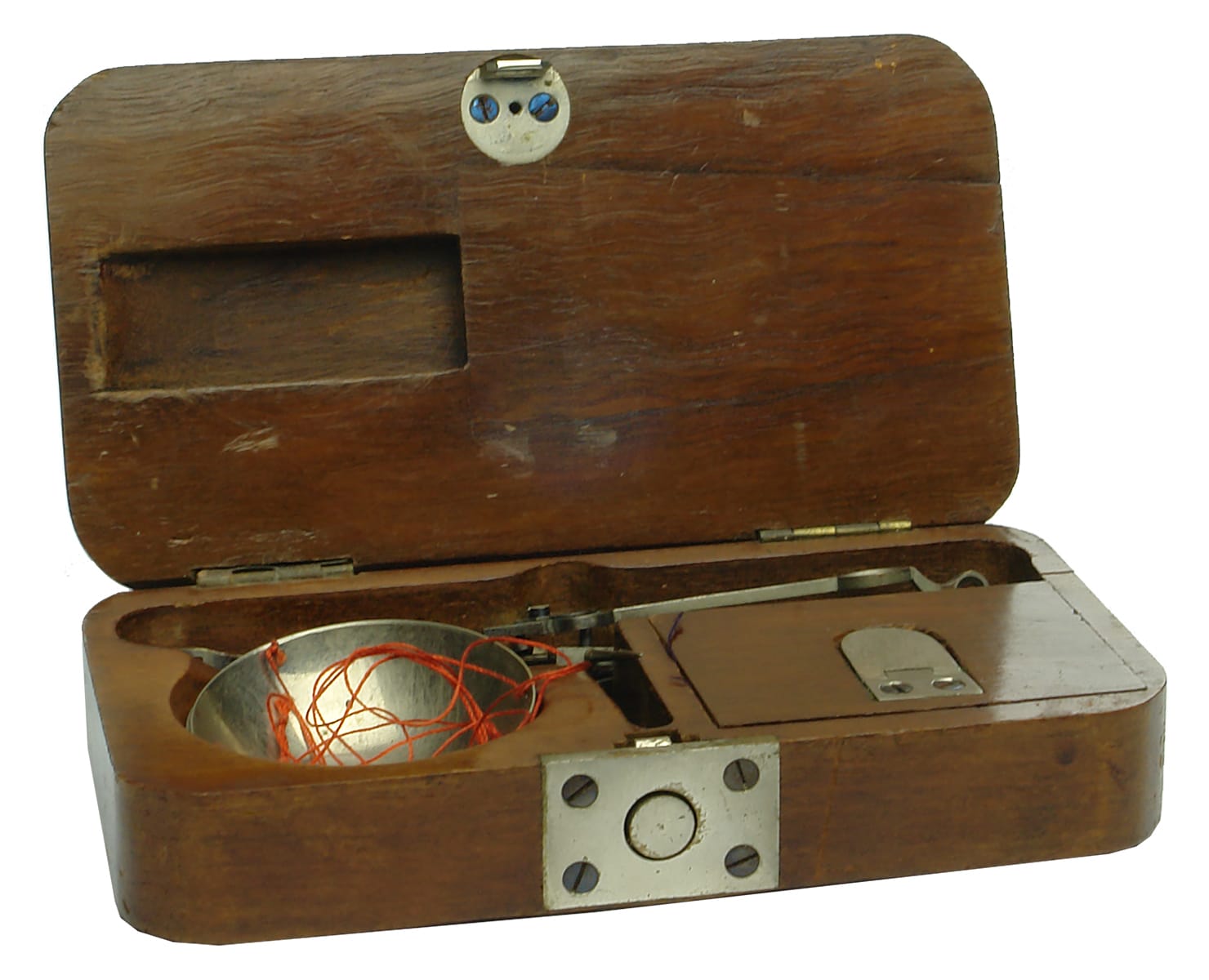 Small Wooden Box Hand held scales