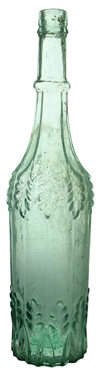 Robert Thin Liverpool Leaf Vinegar Bottle