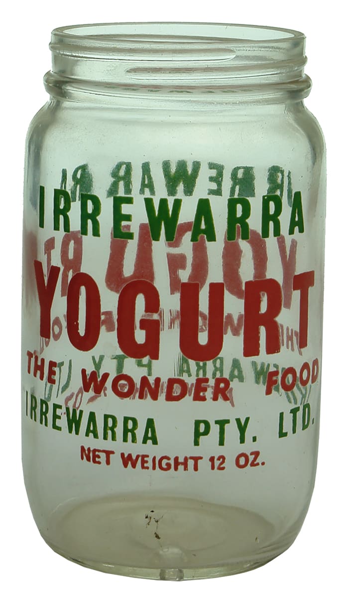 Irrewarra Yogurt Ceramic Label Jar