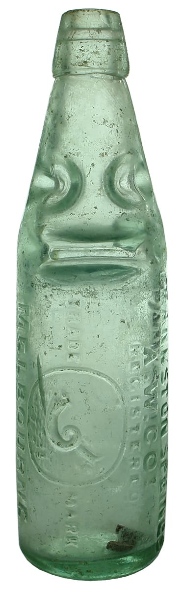 Frankston Springs Registered Melbourne Codd Bottle