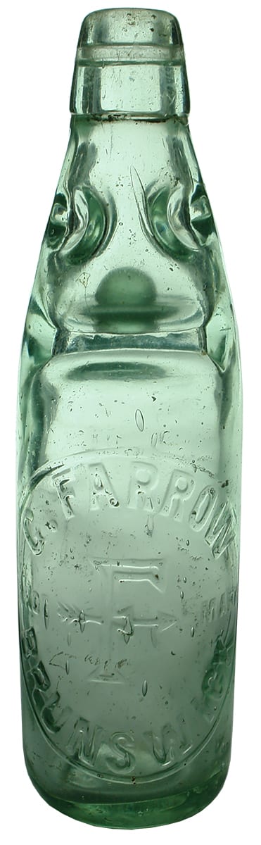 Farrow Brunswick Antique Codd Marble Bottle