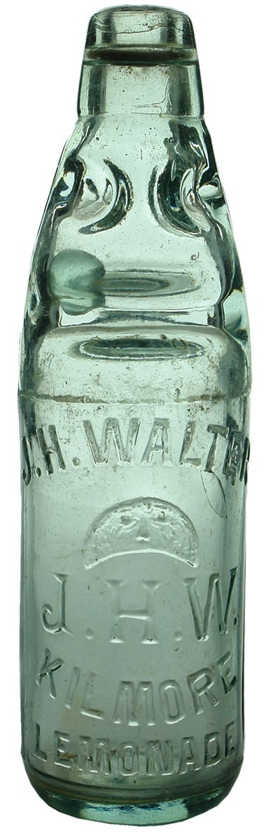 Walter Kilmore Moonface Lemonade Codd Bottle
