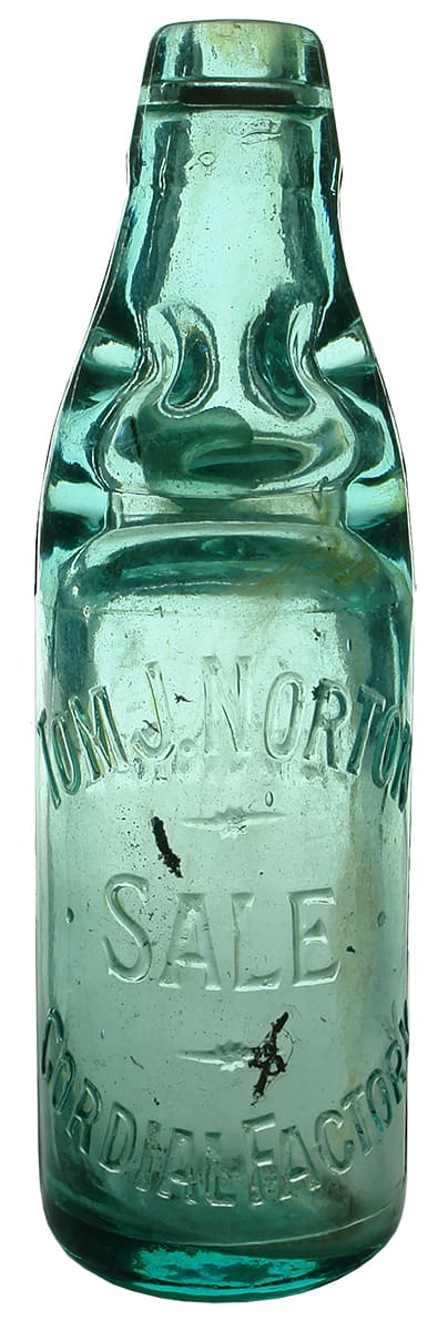Tom Norton Sale Cordial Factory Lemonade Codd Bottle