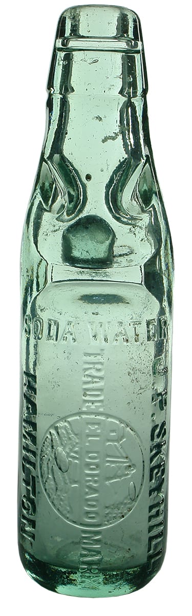 Skeyhill El Dorado Hamilton Soda Water Codd Bottle
