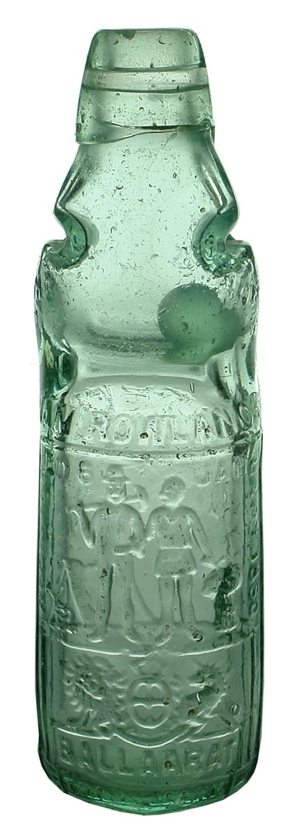 Rowlands Ballarat Melbourne Reliance Patent Bottle