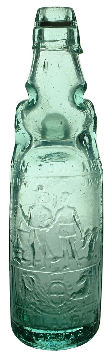 Evan Rowlands Miner Farmer Antique Reliance Patent Bottle