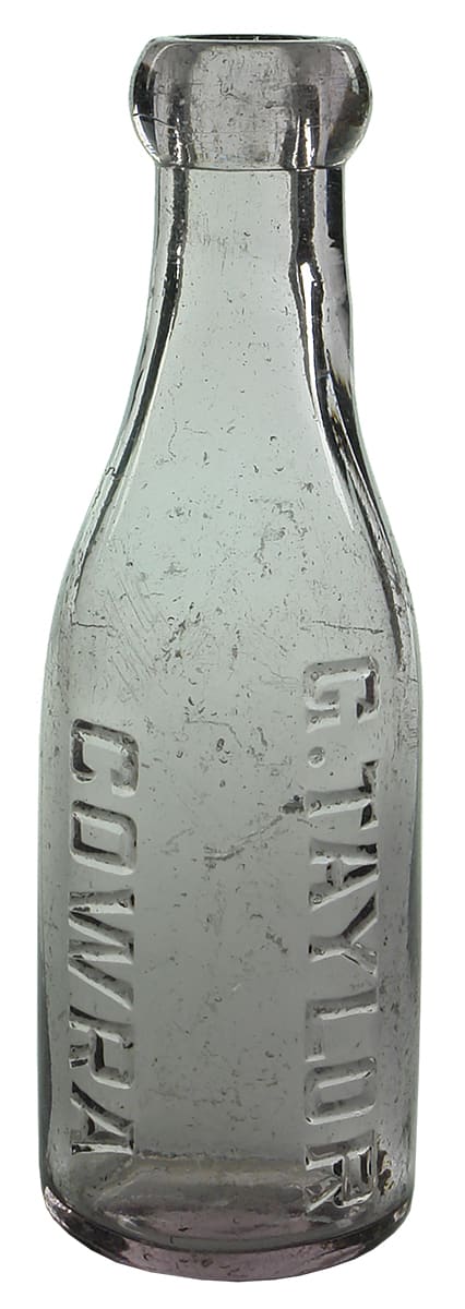 Taylor Cowra Blob Top Soda Bottle