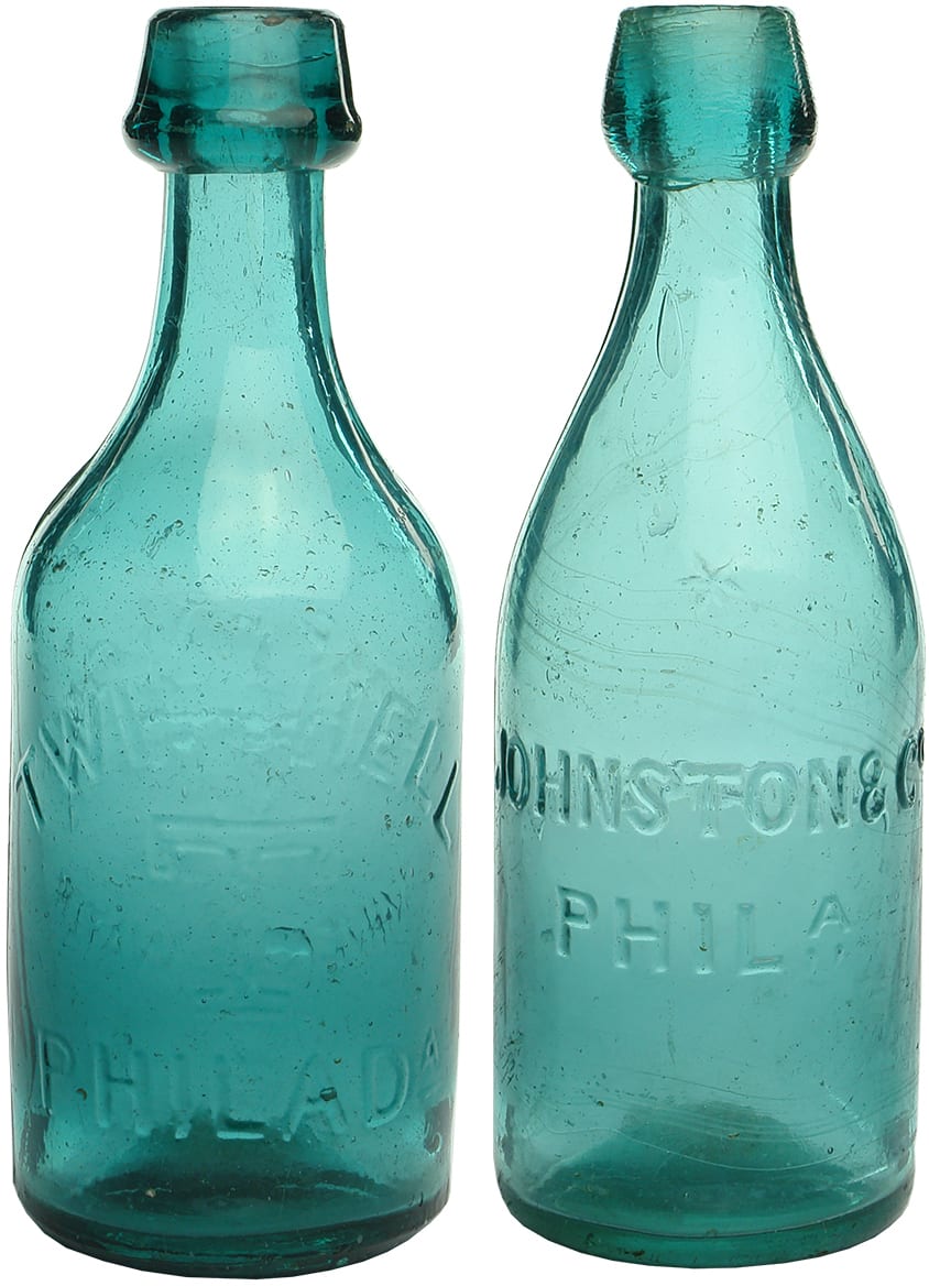 Antique American Soda Bottles