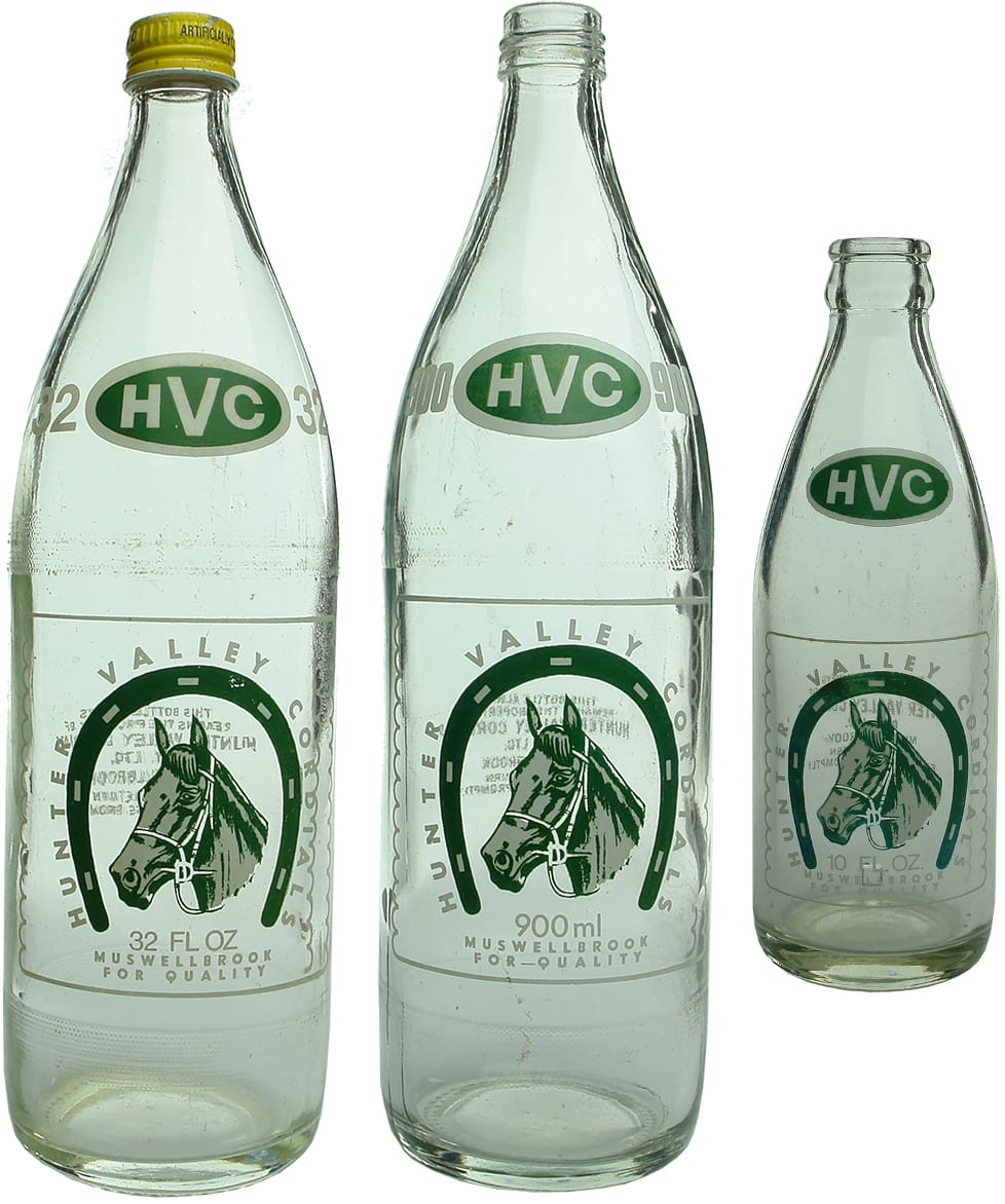 Hunter Valley Cordials Ceramic Label Bottles