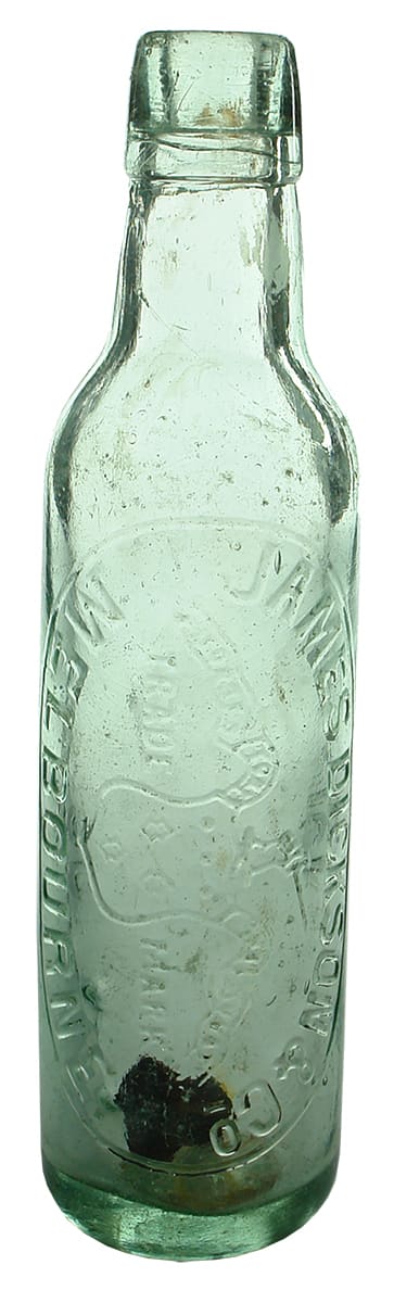 Dickson Melbourne Antique Lamont Soda Bottle