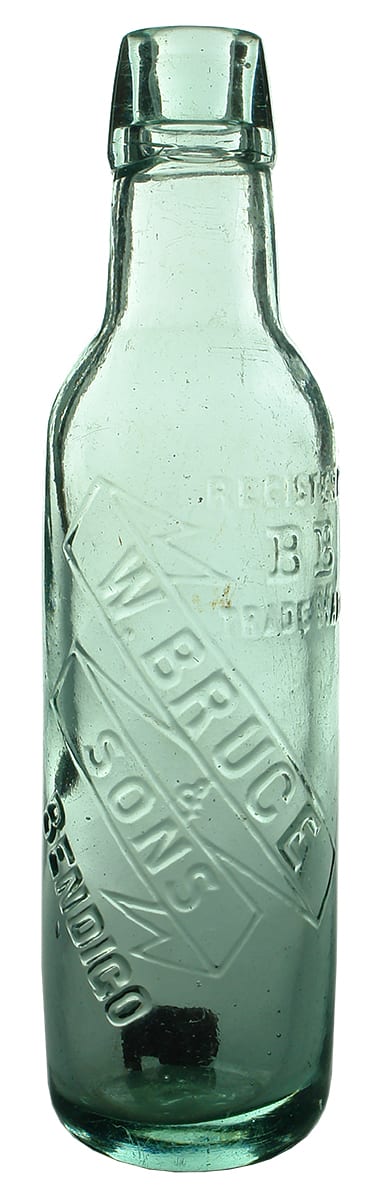 Bruce Bendigo Antique Lamont Soda Bottle