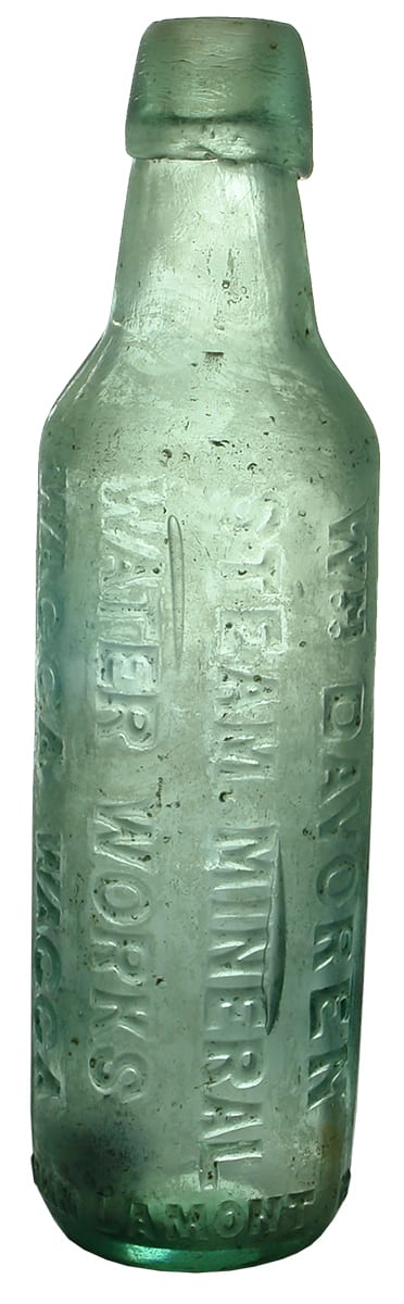 Davoren Wagga Wagga Lamont Antique Bottle