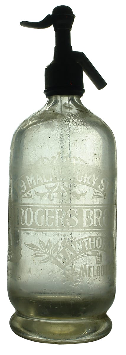 Rogers Bros Hawthorn Soda Syphon