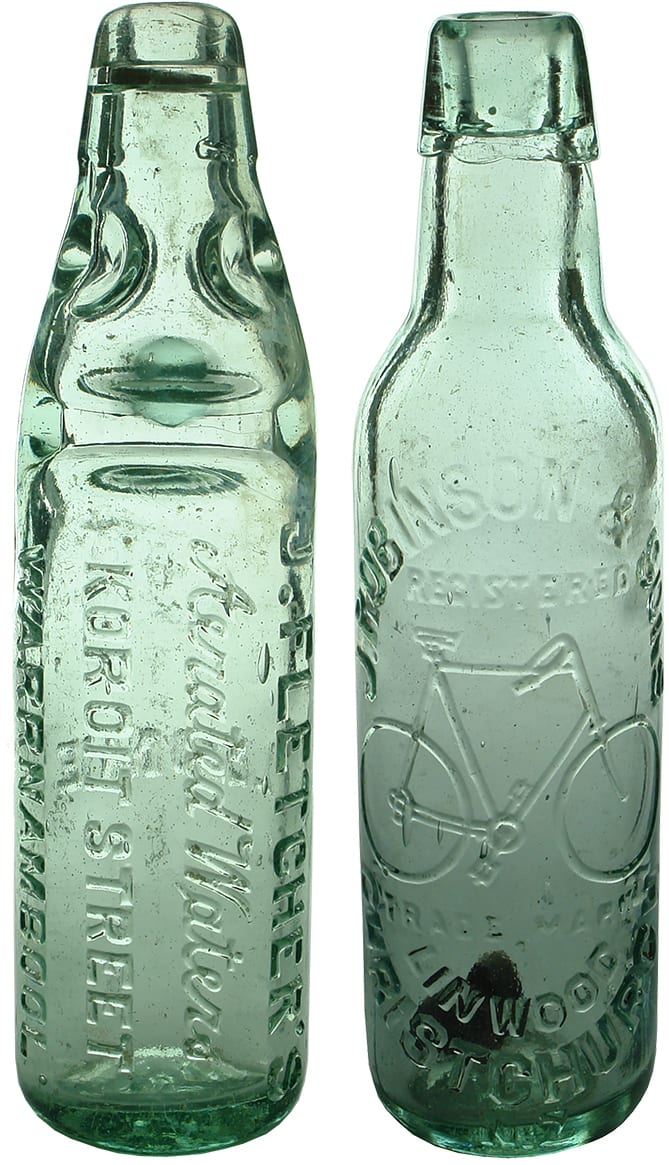 Old Aerated Water Soft Drink Bottles