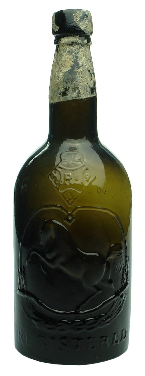 Tooth Black Horse Ale Antique Bottle