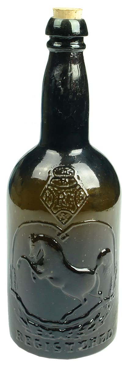 Tooth Black Horse Ale Antique Bottle