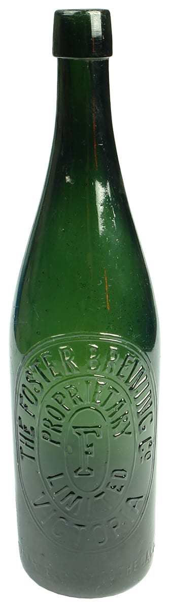 Foster Brewing Victoria Antique Beer Bottle