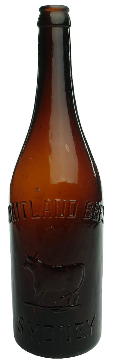 Maitland Beer Sydney Amber Glass Bottle
