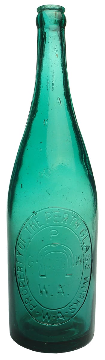 Perth Glass Works Beer Bottle