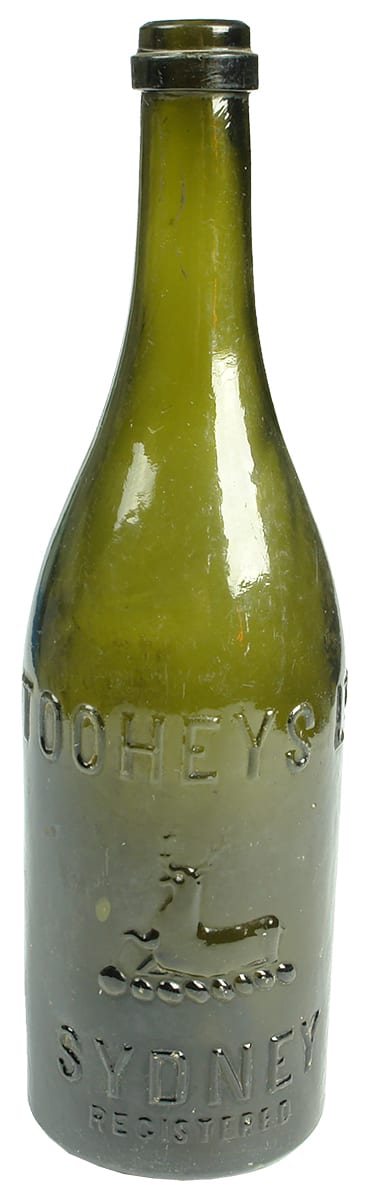 Tooheys Ltd Sydney Deer Antique Beer Bottle