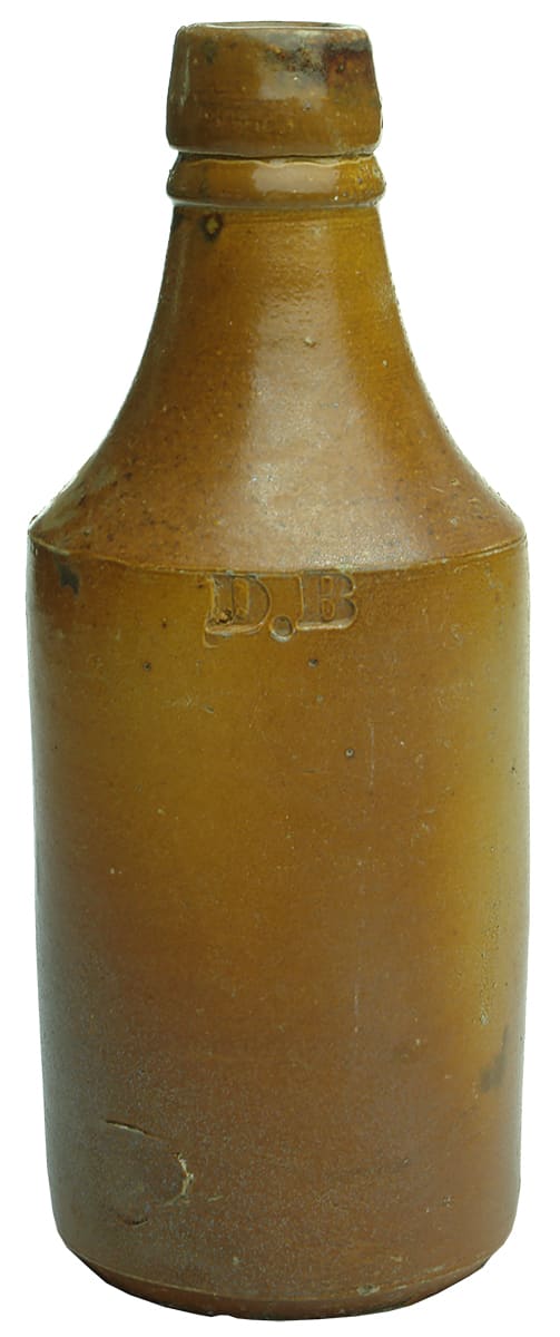 DB Stoneware English Porter Bottle