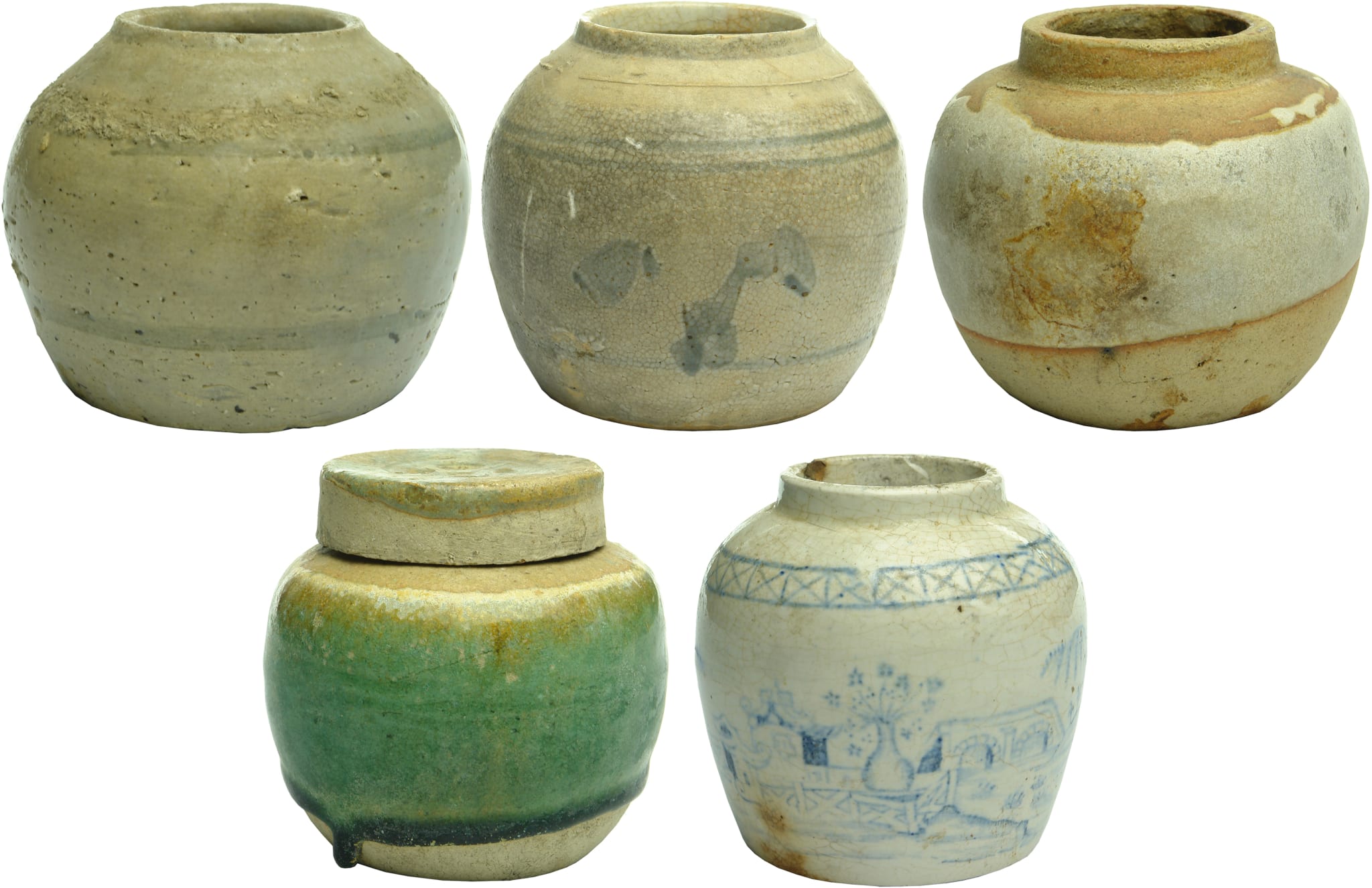 Antique Chinese Pottery Jars