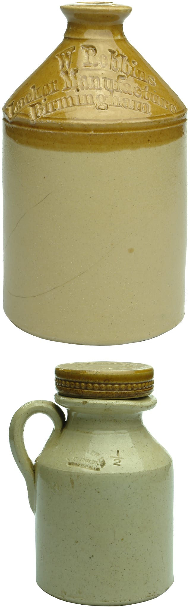 Small Stoneware Demijohns