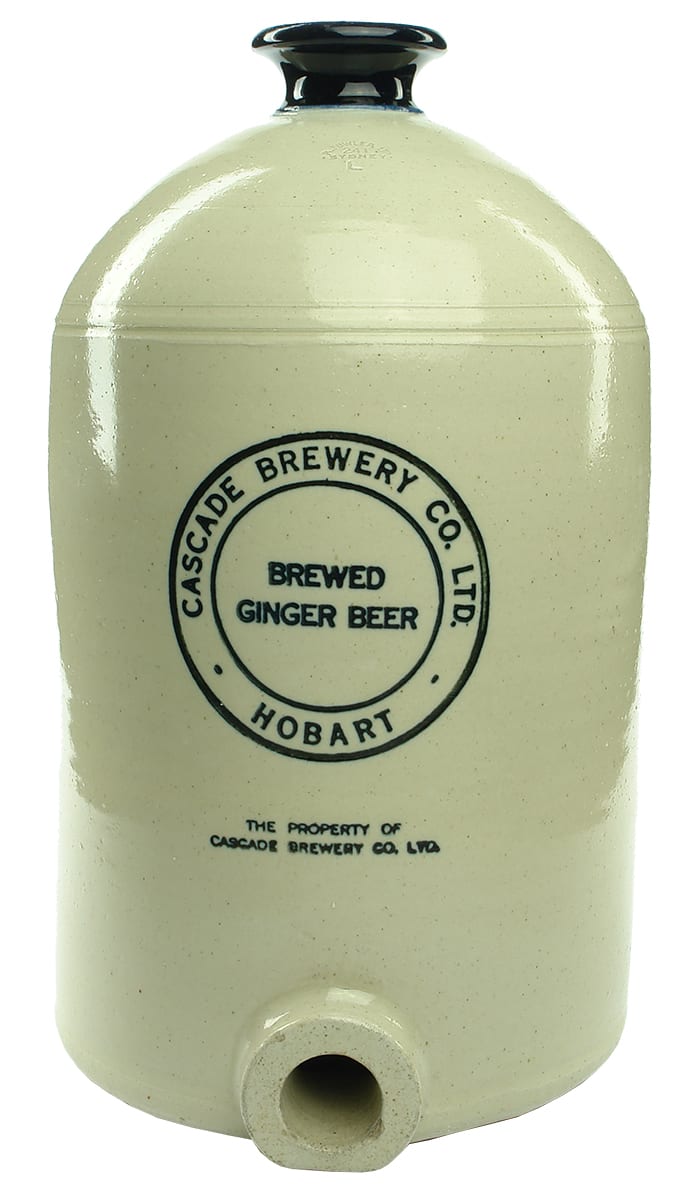 Cascade Brewery Hobart Stoneware Demijohn