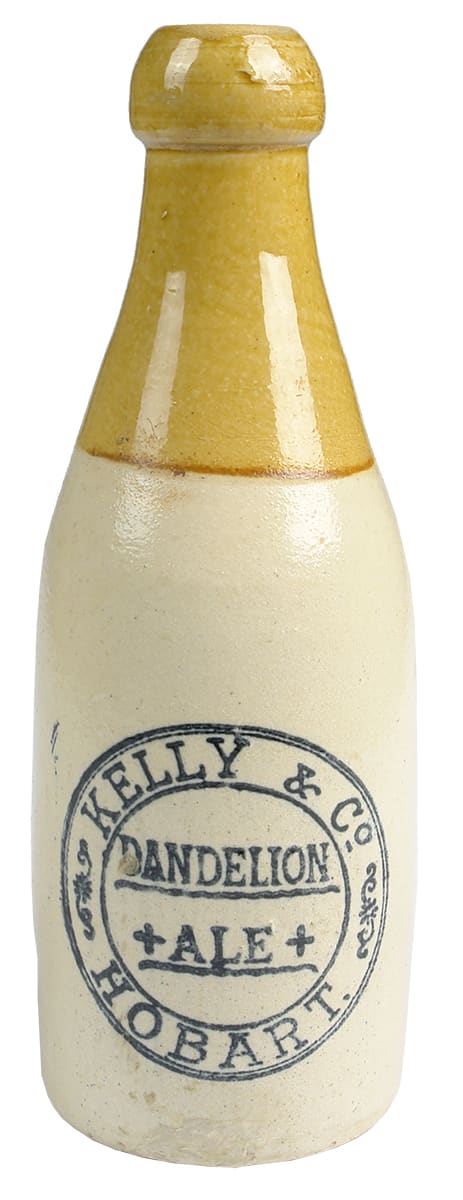 Kelly Dandelion Ale Hobart Ginger Beer Bottle