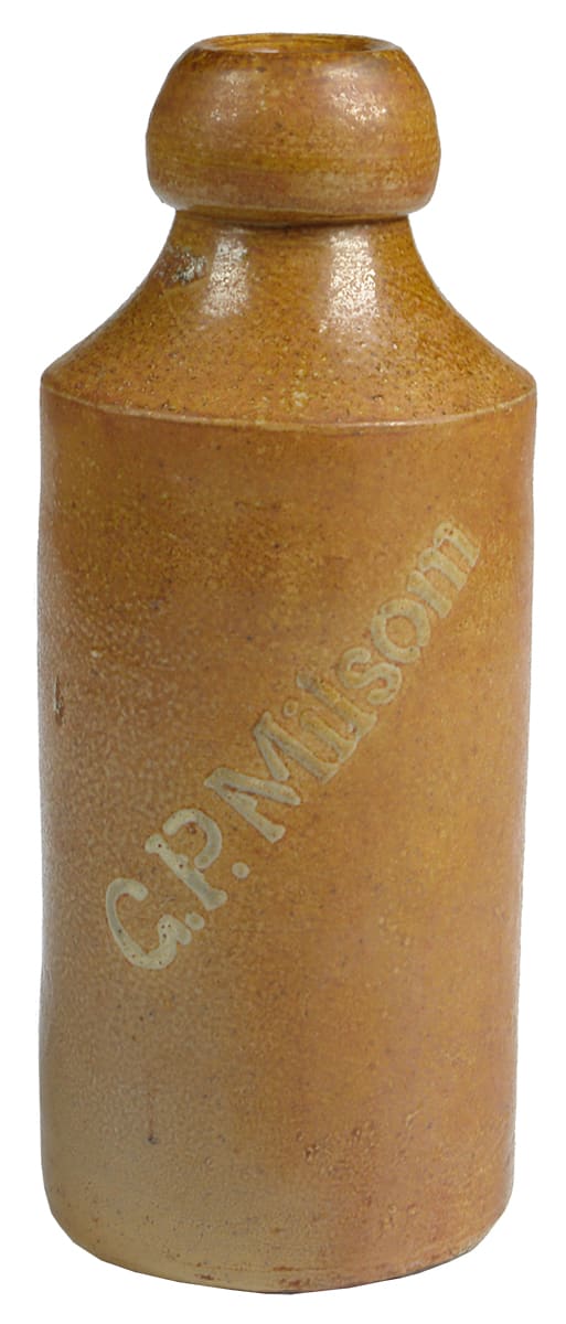 Milsom Stoneware Ginger beer Bottle