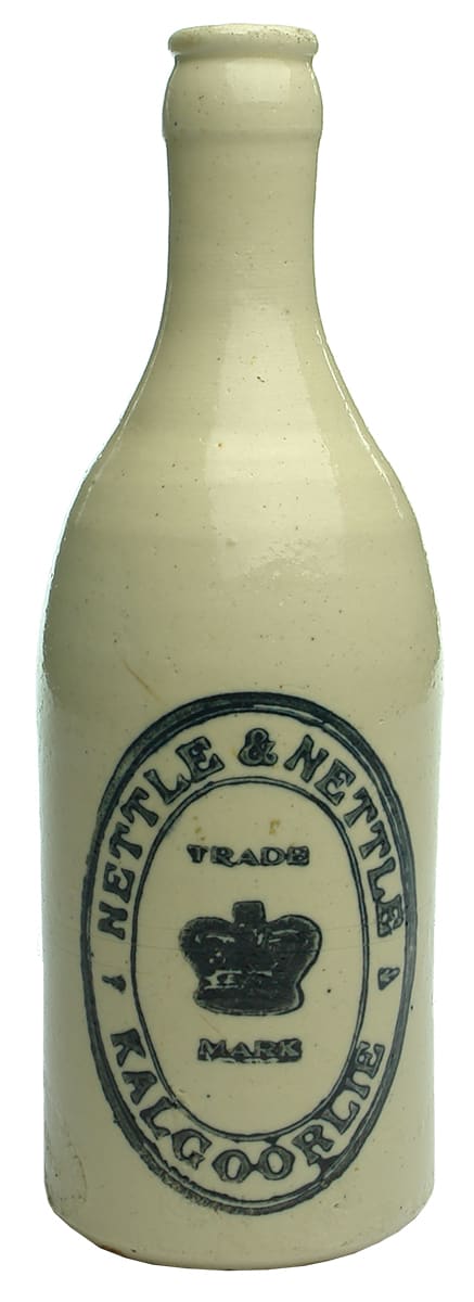 Nettle Kalgoorlie Crown Stone Ginger Beer Bottle