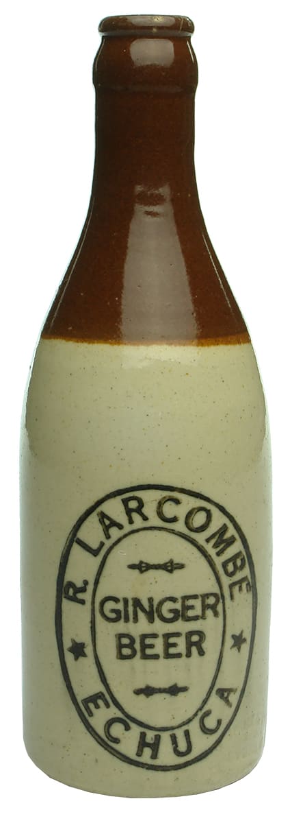 Larcombe Echuca Ginger Beer Bottle