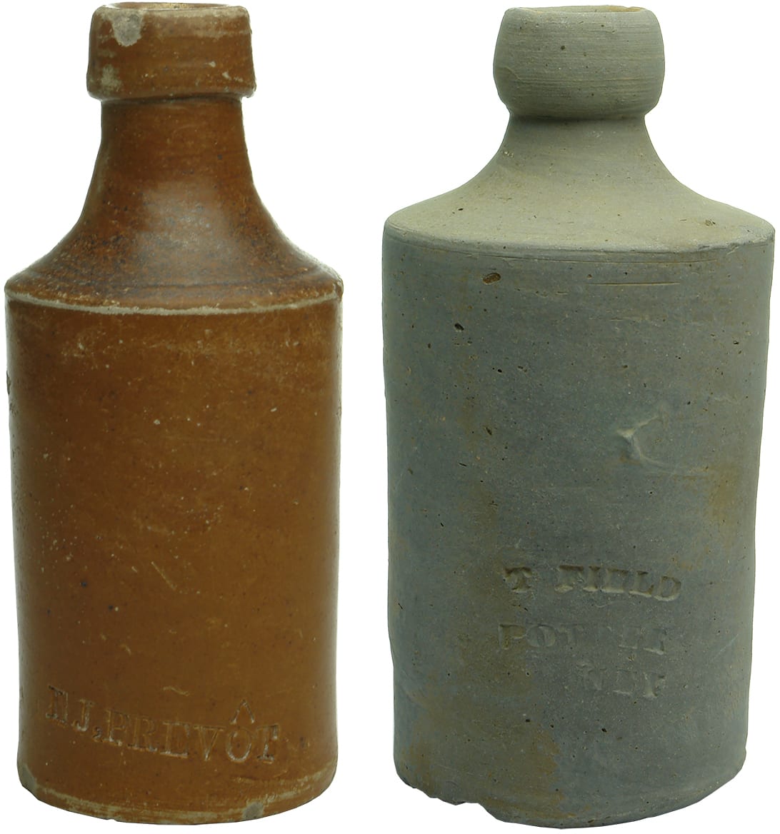 Stoneware Ginger Beer bottles