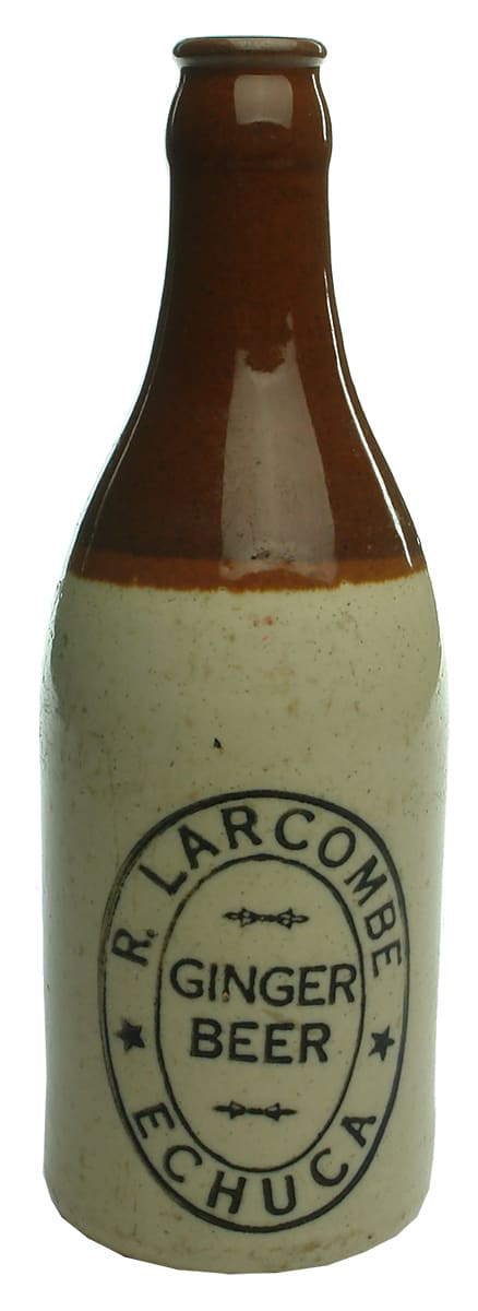 Larcombe Echuca Ginger Beer Bottle