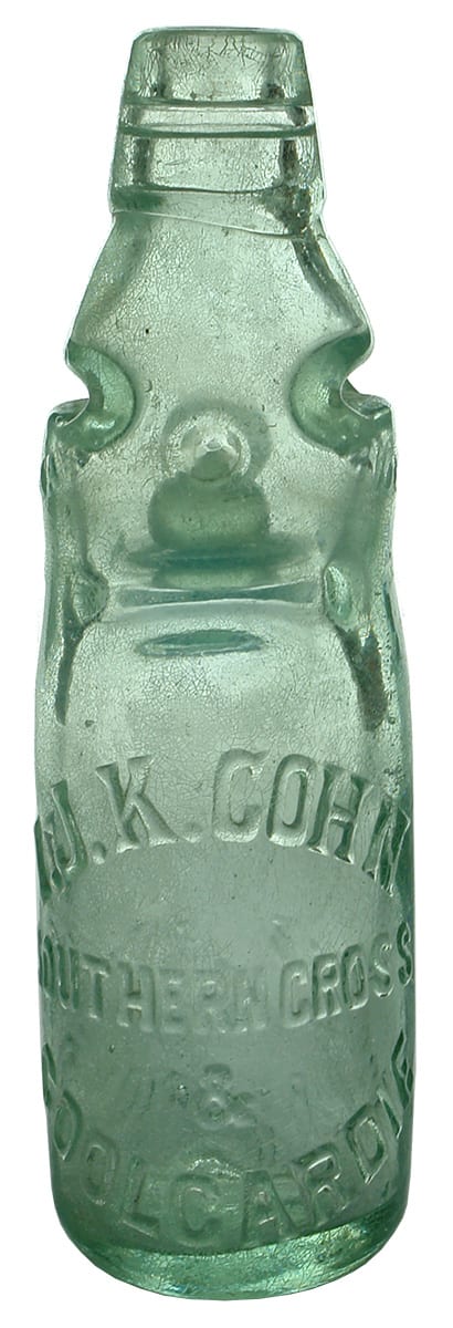 Cohn Southern Cross Coolgardie Acme Patent Bottle