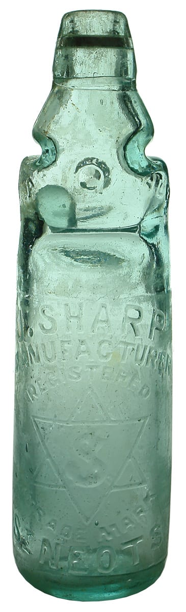 Sharp St Neots Star Codd Patent Bottle