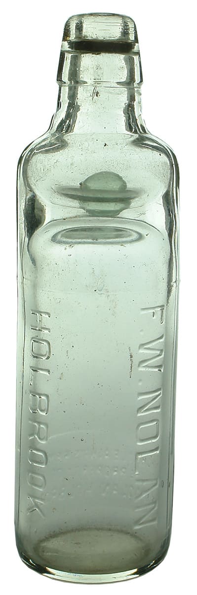 Nolan Holbrook Codd Marble Bottle