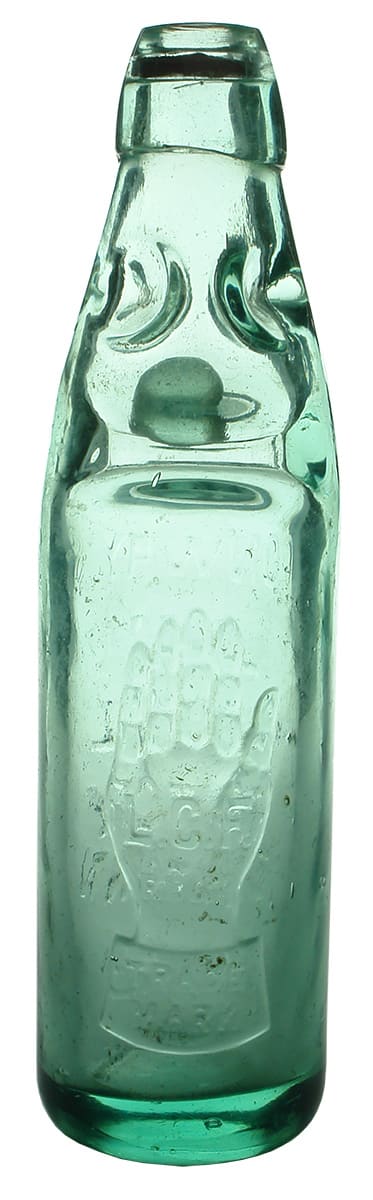 Conway's London Cordial Factory Newtown Codd Marble Bottle