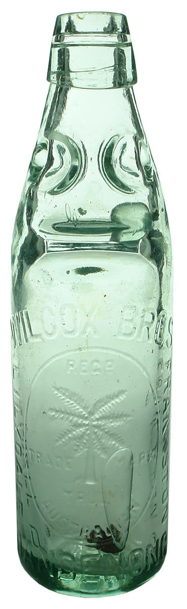 Wilcox Bros Dandenong Frankston Lilydale Codd Marble Bottle