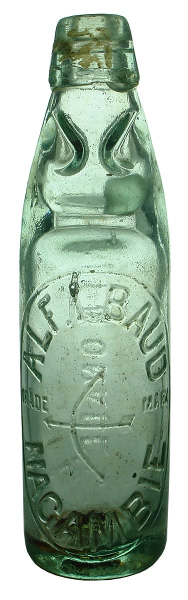 Alf Baud Nagambie Lemonade Codd Marble Bottle