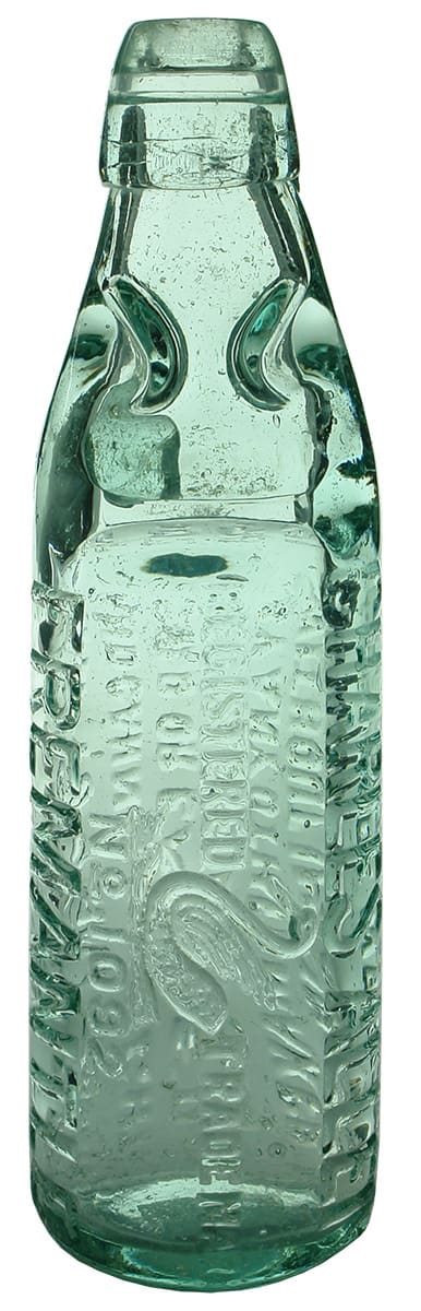 Charles Allen Fremantle Swan Codd Marble Bottle