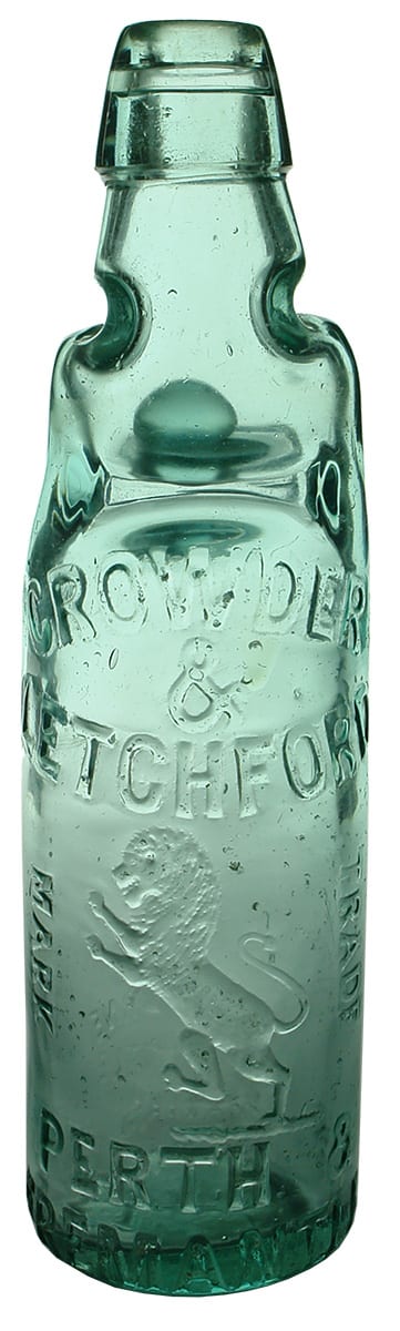 Crowder Letchford Perth Fremantle Codd Marble Bottle