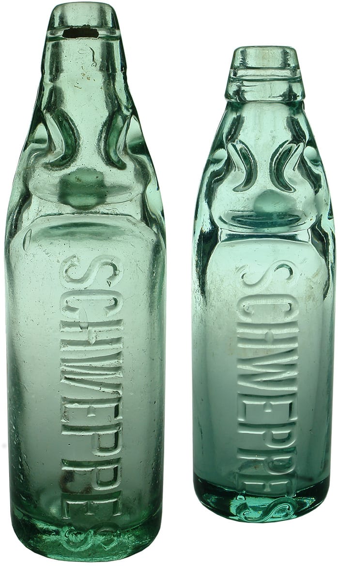 Schweppes Codd Marble Bottles