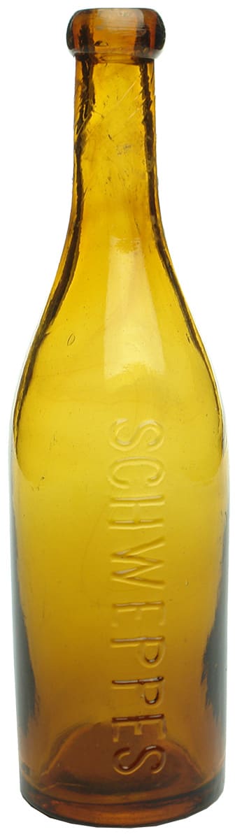 Schweppes Amber Soda Bottle