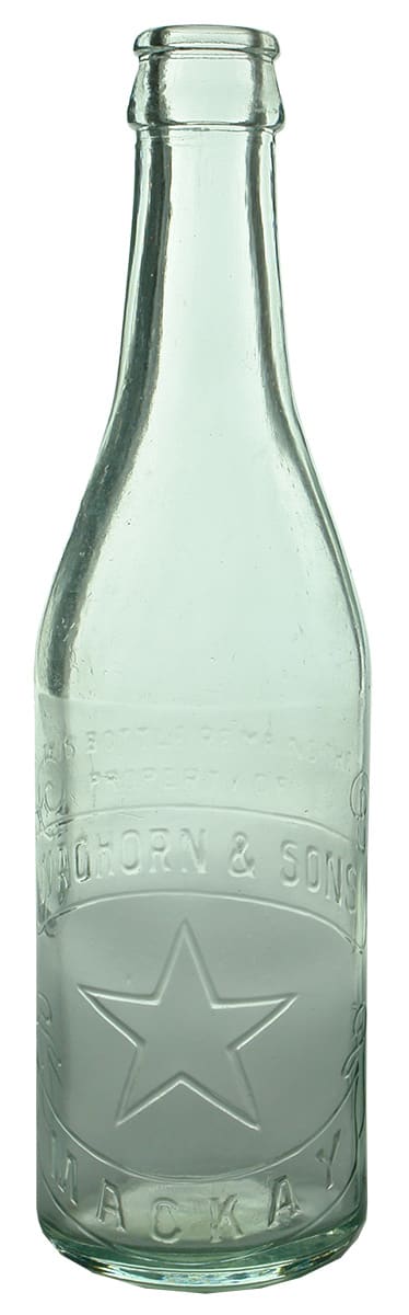 Waghorn Mackay Star Crown Seal Bottle